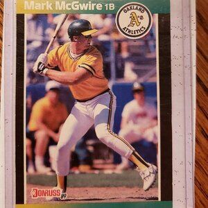1988 Leaf Inc® MARK MCGWIRE, Oakland Athletics™ Donruss '89 Collection™